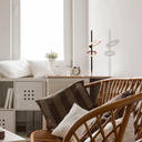 Ver imagem 4 de Abajur Ginga Rose Gold e Preto (d)20cm (a)60cm 4,3w + 6,1w 3000k 520lm - Bb013