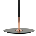 Ver imagem 1 de Abajur Ginga Rose Gold e Preto (d)20cm (a)60cm 4,3w + 6,1w 3000k 520lm - Bb013