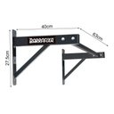 Ver imagem 5 de Barra Fixa de Parede Treino Pull Up Musculação em Casa Cross Fit