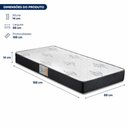 Ver imagem 6 de Conjunto Box Baú Solteiro Itaflex e Colchão Espuma Supreme D33 Gazin