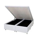 Ver imagem 1 de Cama Box Queen Baú Physical Courino 88 Colchões Ortobom 39x158x198