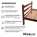 Ver imagem 5 de Cama Casal Reforçada em Madeira Maciça Imbuia