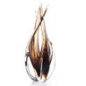 Escultura De Murano São Marcos - Cristal Marrom 33cm - 1