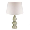 Ver imagem 1 de Abajur de Murano São Marcos - Cristal Pérola 48cm Sem Cúpula