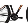 Bicicleta aro 29 Soul Spring Rain Shimano Tourney 21v - Tamanho XS - Preto/Laranja - 2