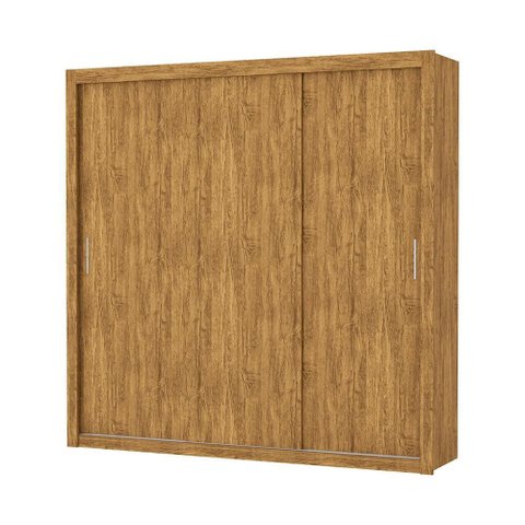 Guarda Roupa Roupeiro Clarice 3 Portas de Correr 4 Gavetas Carioca Cinamomo