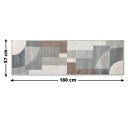 Ver imagem 5 de 1 Tapete Passadeira Sala Sofá Corredor 57x180 Js Re Vit M51