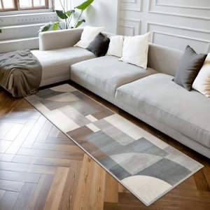 1 Tapete Passadeira Sala Sofá Corredor 57x180 Js Re Vit M51