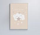 Ver imagem 2 de Quadro Infantil Nuvem Doces Sonhos Decor&quadros Arte022 60x90 Cm Vidro Impresso