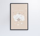 Ver imagem 5 de Quadro Infantil Nuvem Doces Sonhos Decor&quadros Arte022 60x90 Cm Vidro Impresso