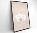 Ver imagem 6 de Quadro Infantil Nuvem Doces Sonhos Decor&quadros Arte022 60x90 Cm Vidro Impresso
