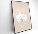 Ver mais imagens de Quadro Infantil Nuvem Doces Sonhos Decor&quadros Arte022 60x90 Cm Vidro Impresso