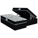Ver imagem 1 de Cama Box Baú Solteiro: Colchão Anatômico Probel D45 / Ep Firmepedic Prodormir Advanced Tech2000