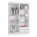 Ver imagem 3 de Guarda-Roupa Infantil Laila Branco