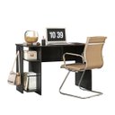 Ver imagem 1 de Mesa para Escritório 3875 Preto Fosco - Qmovi