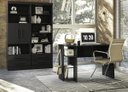 Ver imagem 3 de Mesa para Escritório 3875 Preto Fosco - Qmovi