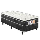 Ver imagem 2 de Cama Box Solteiro Ortopédica Serra Negra 88x188x40 INMETRO