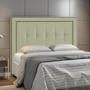 Ver imagem 7 de Cabeceira Casal 140 cm Napoll Veludo SL 940 Peer