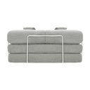 Ver imagem 4 de Sofá-cama Bloom Retrátil Bouclê Design Moderno na Caixa