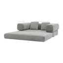 Ver imagem 6 de Sofá-cama Bloom Retrátil Bouclê Design Moderno na Caixa