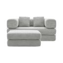 Ver imagem 7 de Sofá-cama Bloom Retrátil Bouclê Design Moderno na Caixa