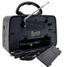 Rádio Am/Fm Retrô A Pilha E Tomada Usb/Aux/TF - Marrom claro - 3