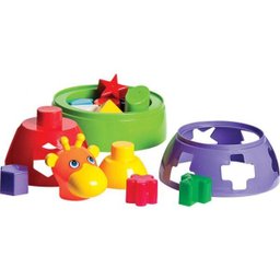 Girafa Brinquedo Didático Para Bebês com Formas Geométricas Mercotoys - 3
