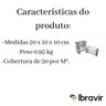 Bloco De Vidro Rio C 20 X 10 X 10 - 2
