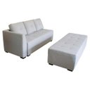 Ver mais imagens de Sofá de Canto Cama 6 Lugares Multifuncional, Modelo Mobile , Tecido Algodão Reciclado Cinza Claro