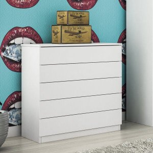 Cômoda 5 Gavetas Premium Tcil Móveis