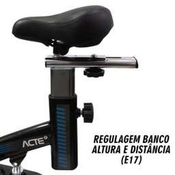 Bicicleta para Spinning Pro E17 Acte Sports - 4