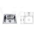 Ver imagem 2 de Cuba de Cozinha em Inox 304 Quadrada Luxo Chaleur Brasil com Acessórios