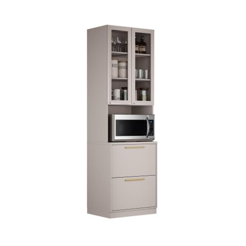 Paneleiro Fendi 3 Portas e 1 Gaveta 1 Forno Essence Itatiaia