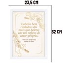 Ver imagem 5 de Quadro Salão " Cabelos Bem Cuidados São Mais que Beleza..."