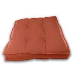 Almofada Futon Cadeiras Bancos Áreas 60x60 Cm Terracota - 3