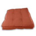 Ver imagem 3 de Almofada Futon Cadeiras Bancos Áreas 60x60 Cm Terracota
