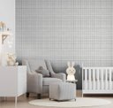 Ver imagem 2 de Papel de Parede Bobinex Revoada - Xadrez Picnic Cinza 4432