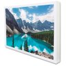 Quadro Decorativo Caixa Paisagem Tacolado Moldura Caixa 3cm Preta com Vidro 60 X 90cm - 1