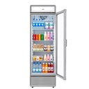 Ver imagem 2 de Refrigerador Expositor Vertical Hq 439L Porta de Vidro Duplo LED e Trava Cinza Hq-439REVPVX