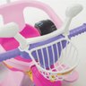 Triciclo Infantil Biemme Super Cross Rosa com Empurrador - 4