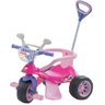 Triciclo Infantil Biemme Super Cross Rosa com Empurrador - 1