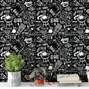 Ver imagem 3 de Papel de Parede Temático Área Gourmet e Churrasco 1,5m