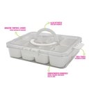 Ver imagem 4 de Pote Organizador Prateleira Multiuso Geladeira Armário Lavável