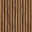 Ver imagem 3 de Papel de Parede Adesivo Madeira Ripado Rústica Fina Gh Papel de Parede 3,5m