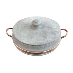 Panela Alças de Cobre Número 10 Litros em Pedra Sabão - 4