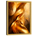 Ver imagem 4 de Quadro Decorativo Abstrato Dourado Fundo Metal