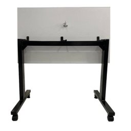 Mesa Basculante para Escritório e Home Office Salerno Cinza - 3