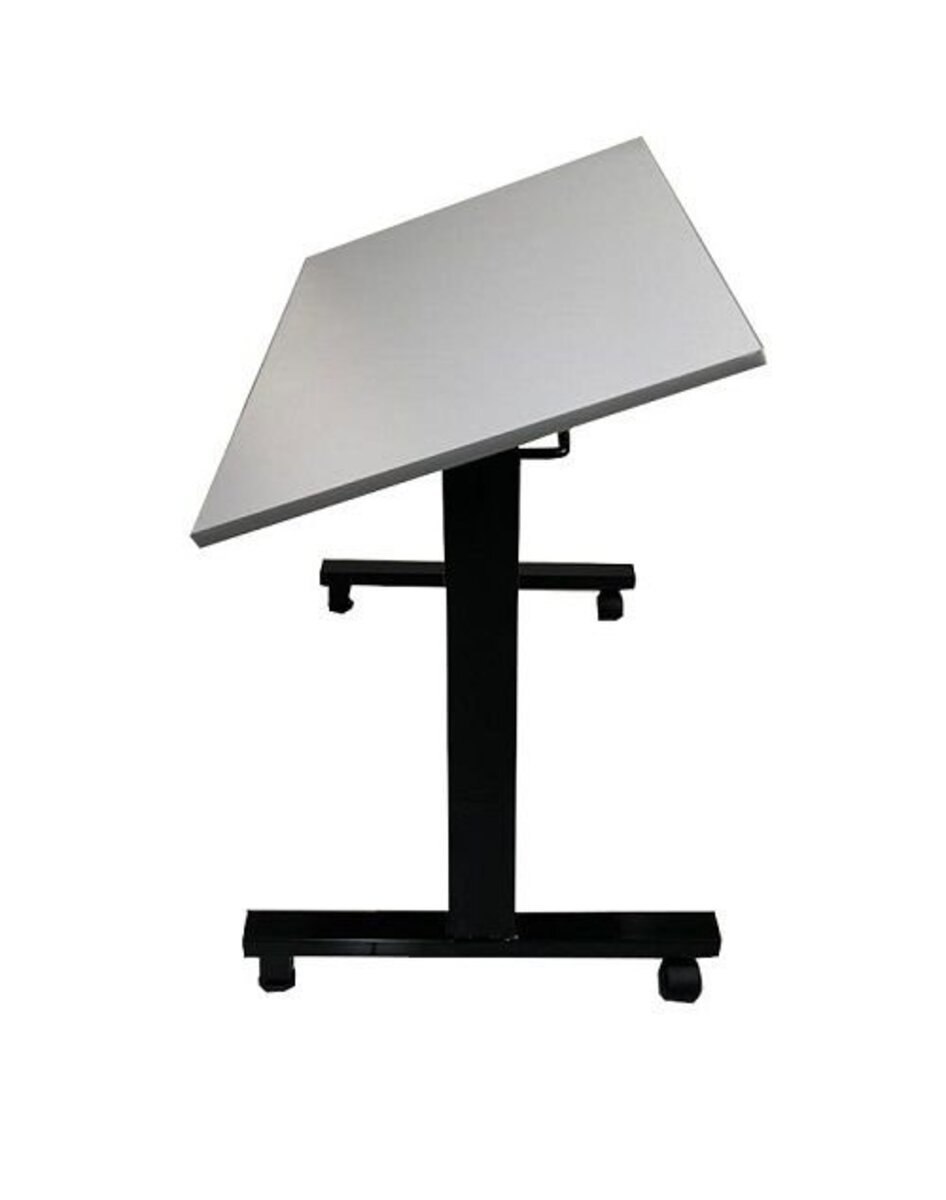 Mesa Basculante para Escritório e Home Office Salerno Cinza - 2