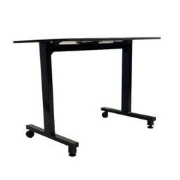Mesa Basculante para Escritório e Home Office Salerno Cinza - 5