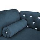 Ver imagem 4 de Cama Caminha Diva Pet Veludo Strass Azul Marinho Dvinn